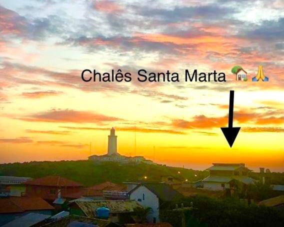 ファロウ・ジ・サンタ・マルタ Chales Santa Martaヴィラ エクステリア 写真